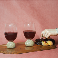 Crystal Diamond Tumbler Glass