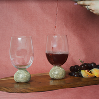 Crystal Diamond Tumbler Glass